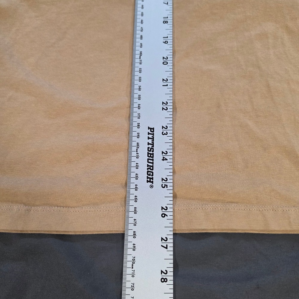 Free Planet Mens Small Tan Skateboarding Sun Graphic Pocket T-Shirt Dope Moves - Picture 7 of 9